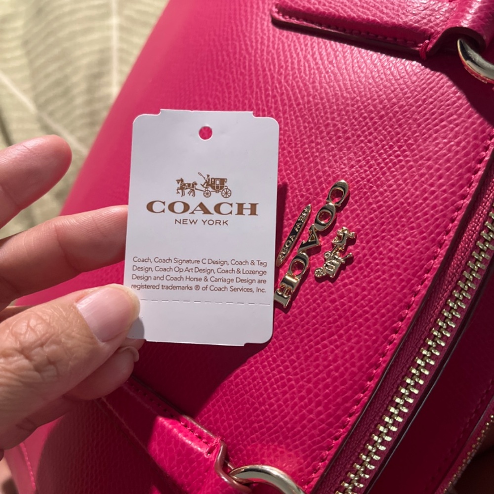 Coach pink ruby authentic - Picture 3 of 6